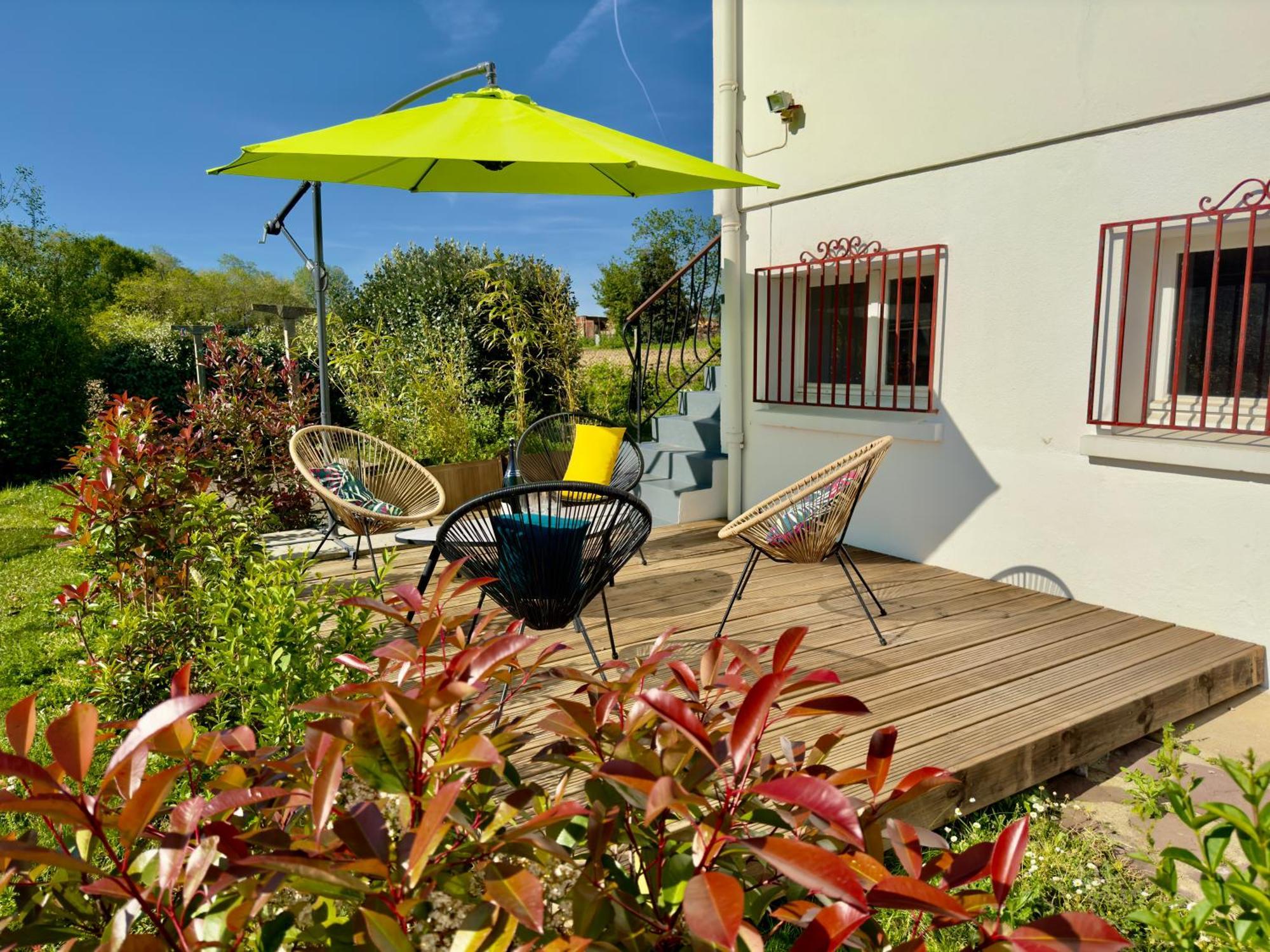 Maison Des Chenes 64 - Independant Apartment With Terrasse Boucau Exterior foto