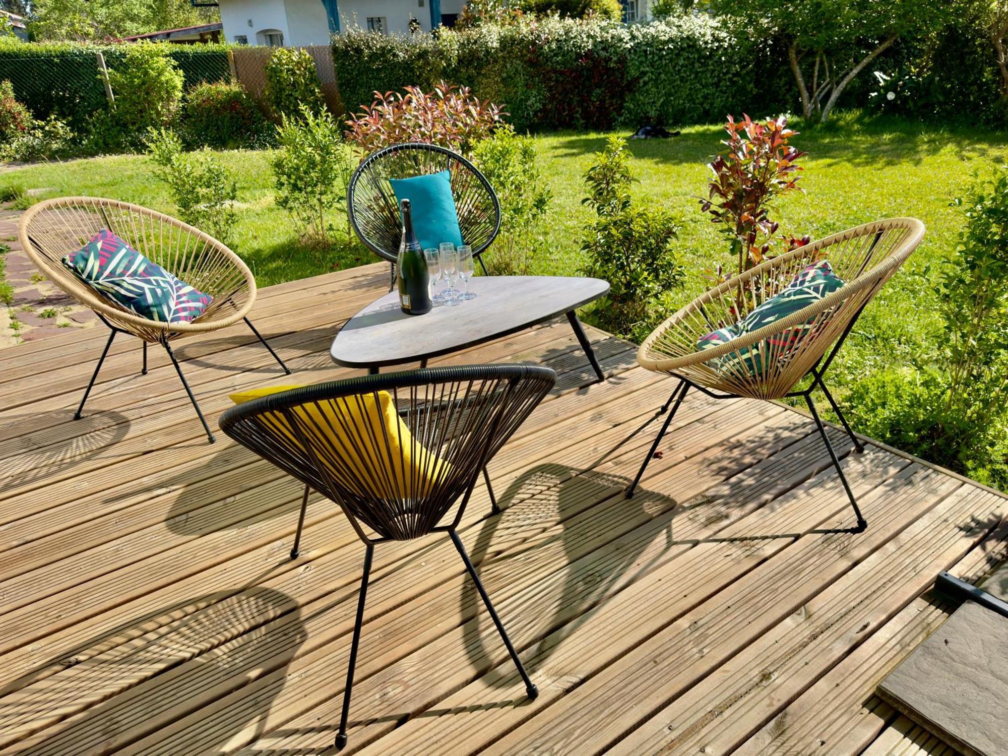 Maison Des Chenes 64 - Independant Apartment With Terrasse Boucau Exterior foto